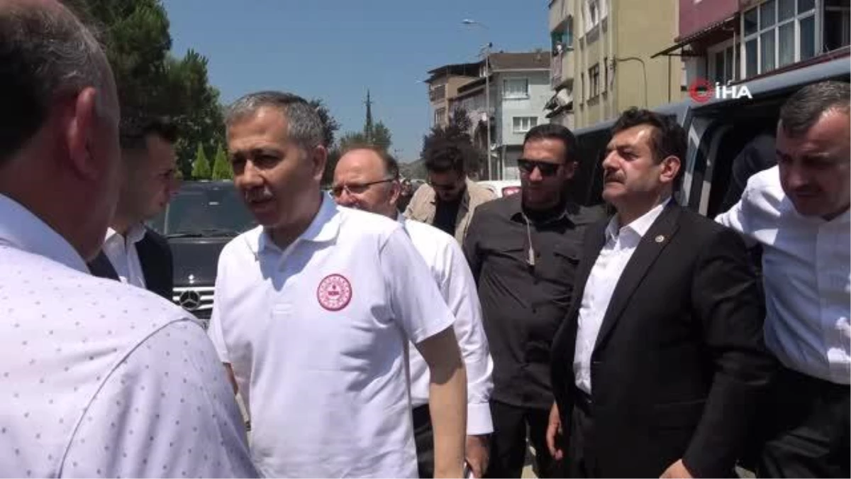Bakan Ali Yerlikaya Zonguldak\'ta sel felaketinin ardından incelemelerde bulundu