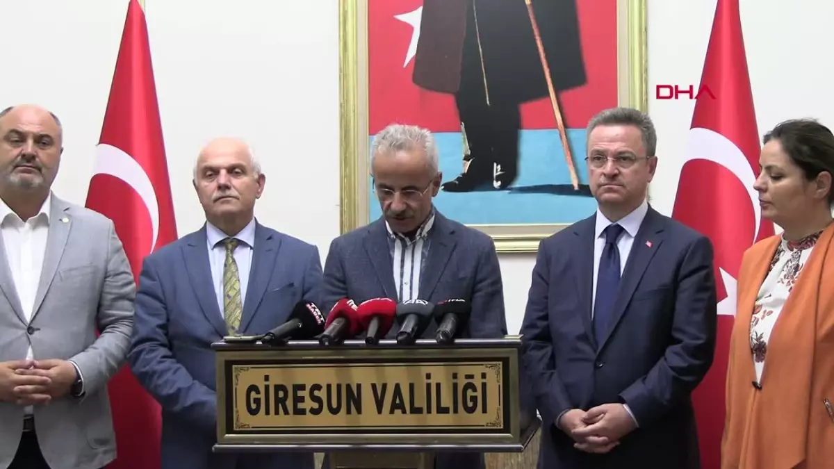 Ulaştırma ve Altyapı Bakanı Abdulkadir Uraloğlu: İklim değişikliğinin yıkıcı etkilerini gözler önüne serdi