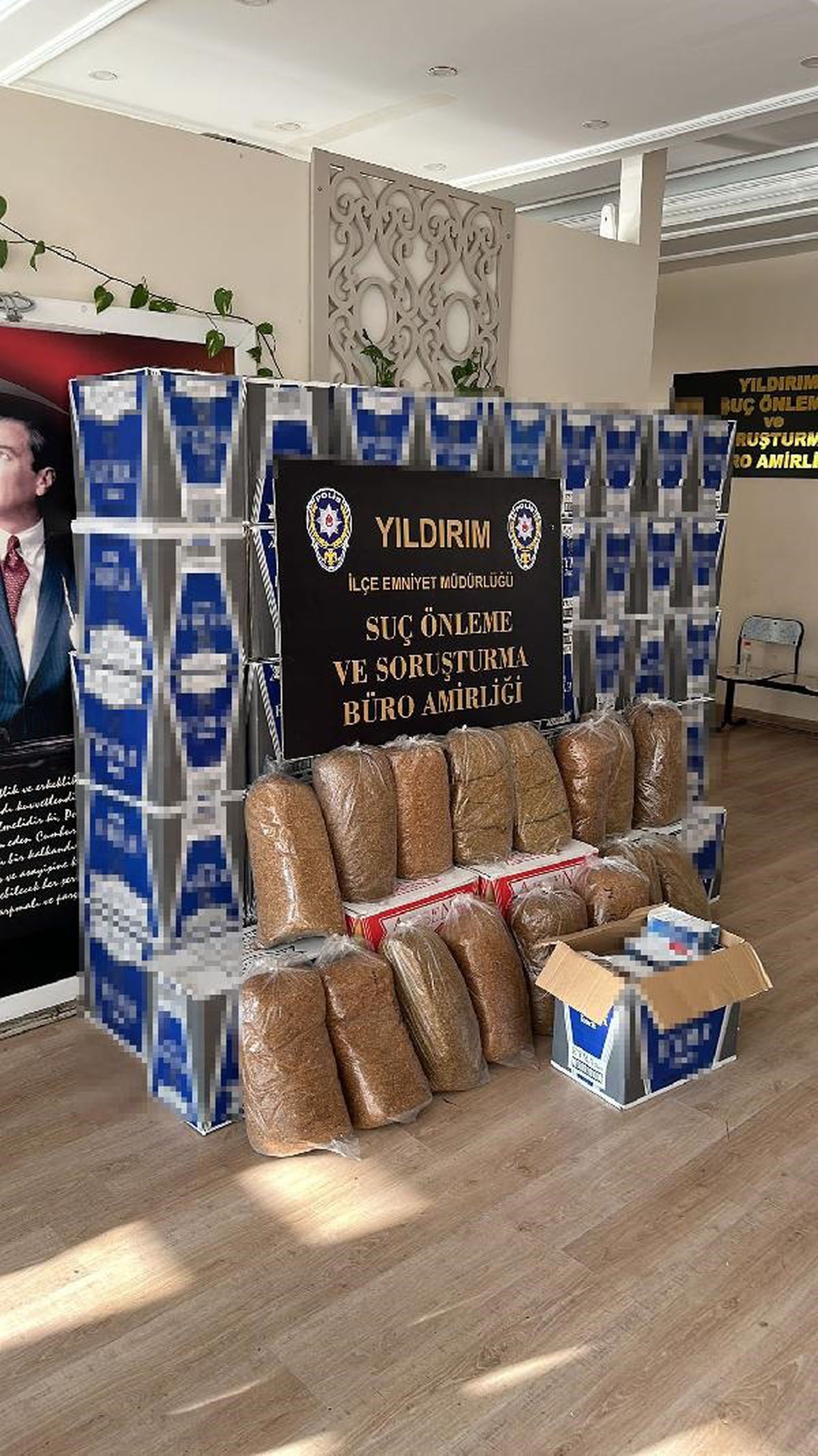Bursa\'da Tütün Kaçakçılığı Operasyonu: 80 Kilo Tütün Ele Geçirildi