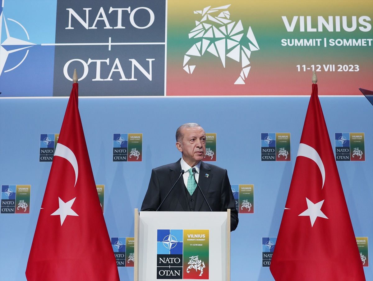 Cumhurbaşkanı Erdoğan: "İsveç\'in NATO\'ya katılım protokollerini onaylayacak merci, milli iradenin temsilcisi TBMM\'dir.