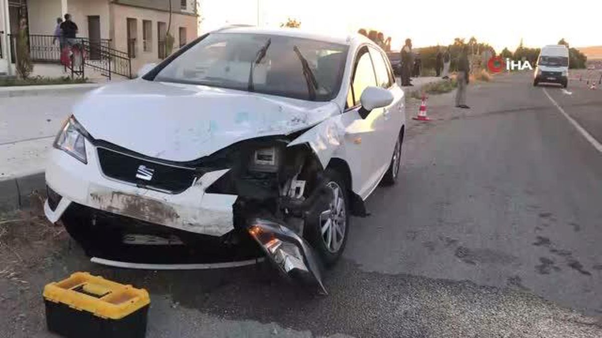 Elazığ\'da trafik kazası: 4 yaralı