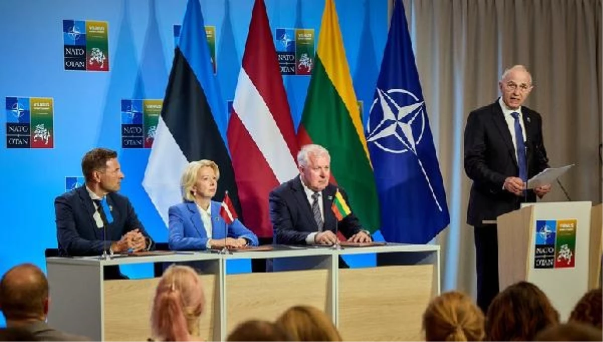 NATO Vilnius Liderler Zirvesi\'nde Baltık Ülkeleri Hava Sahası İşbirliği Deklarasyonu İmzaladı