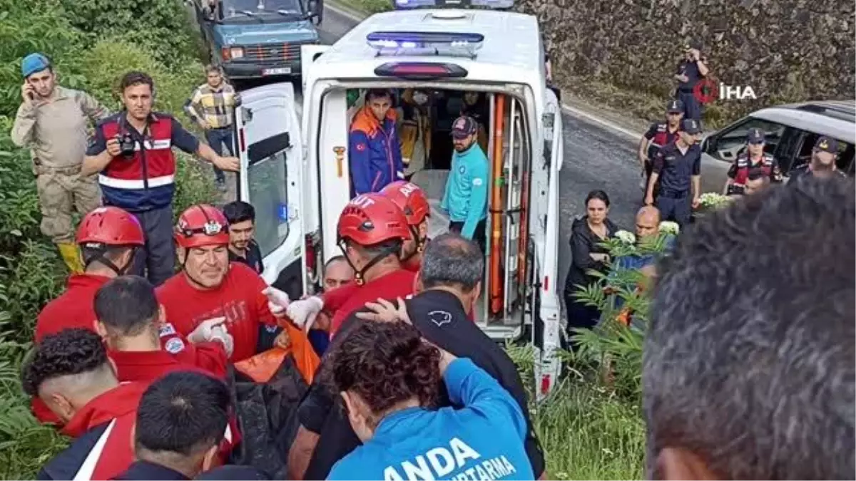 Giresun\'da göçük altında aranan şahsın cansız bedeni dere kenarında bulundu