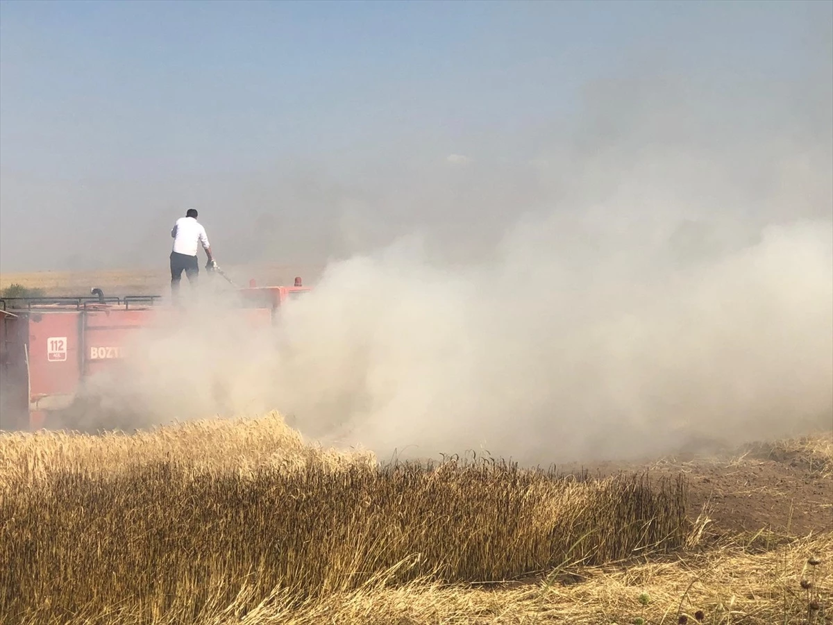 Kırşehir\'de anız yangınında çiftçi hayatını kaybetti