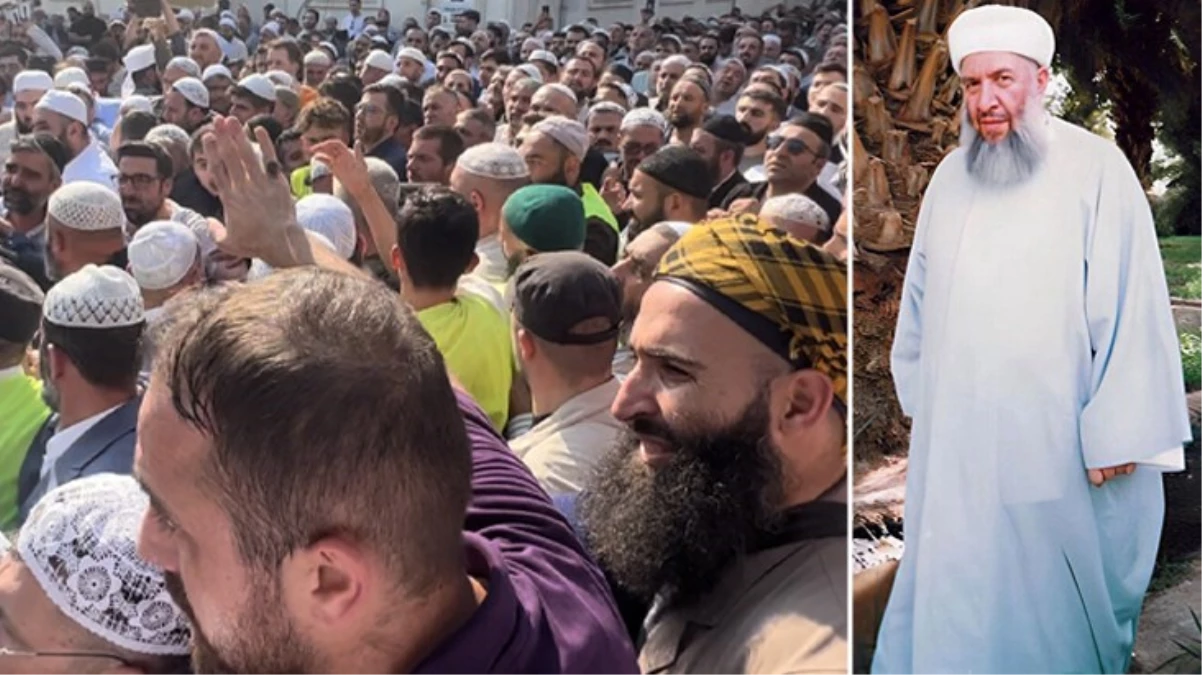 Menzil Cemaati lideri Abdulbaki Erol hayatını kaybetti! Cenazesinde izdiham yaşandı