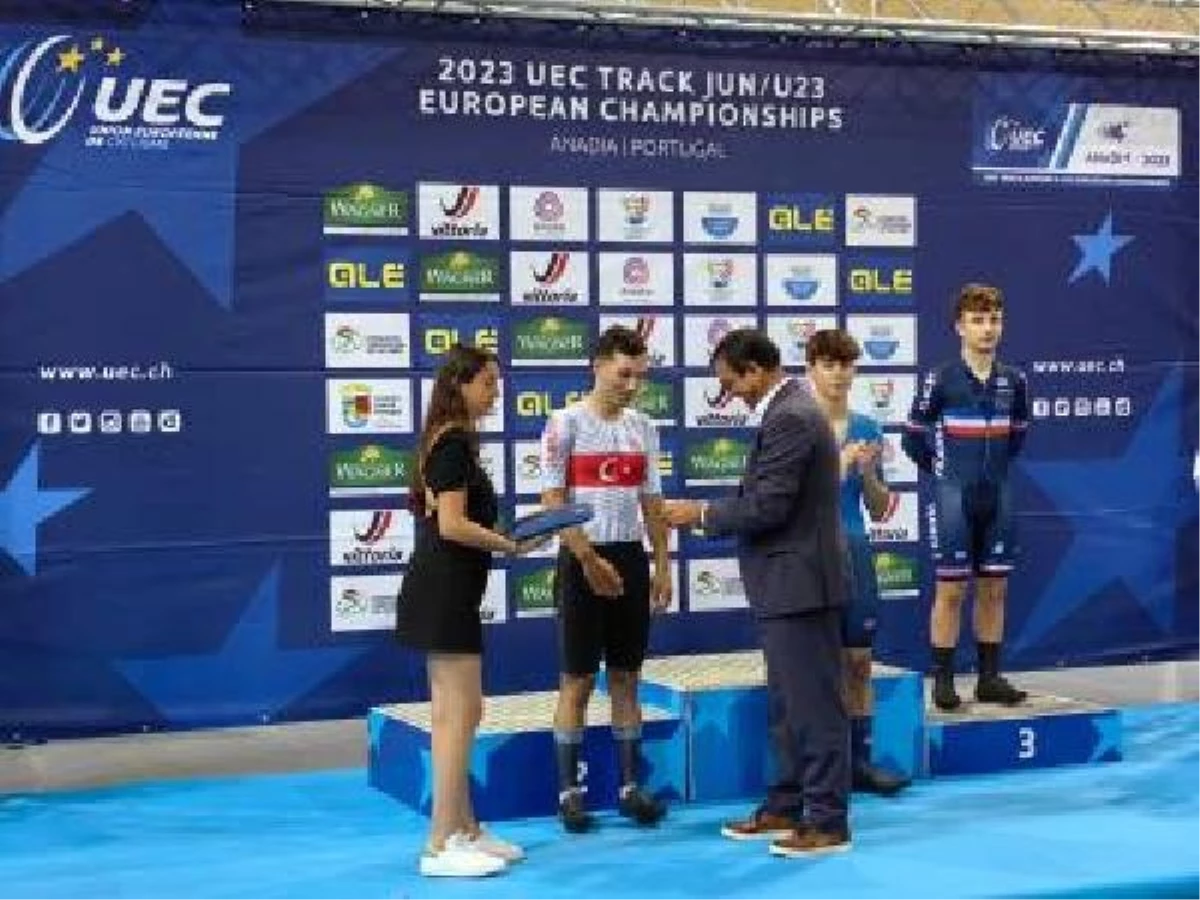 Ramazan Yılmaz, Avrupa Bisiklet Şampiyonası\'nda ikinci oldu