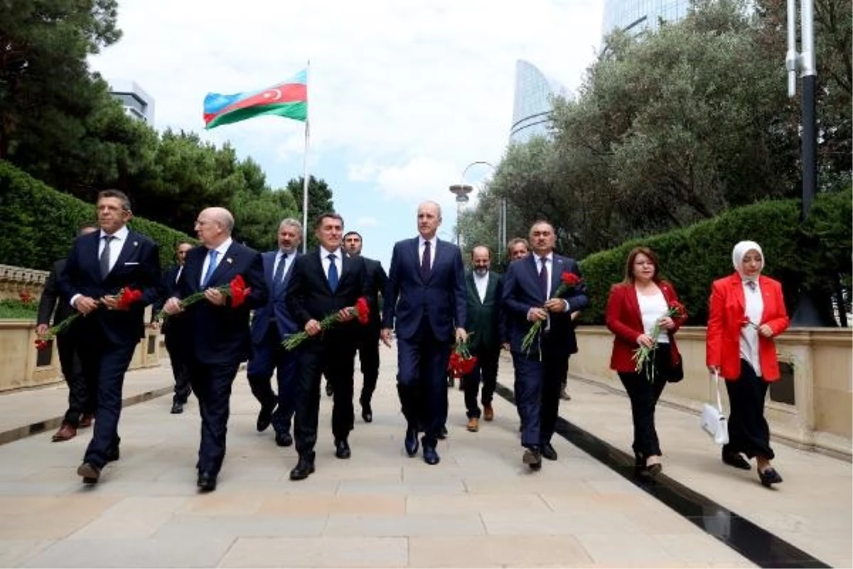TBMM Başkanı Kurtulmuş, Azerbaycan\'da temaslarını sürdürdü