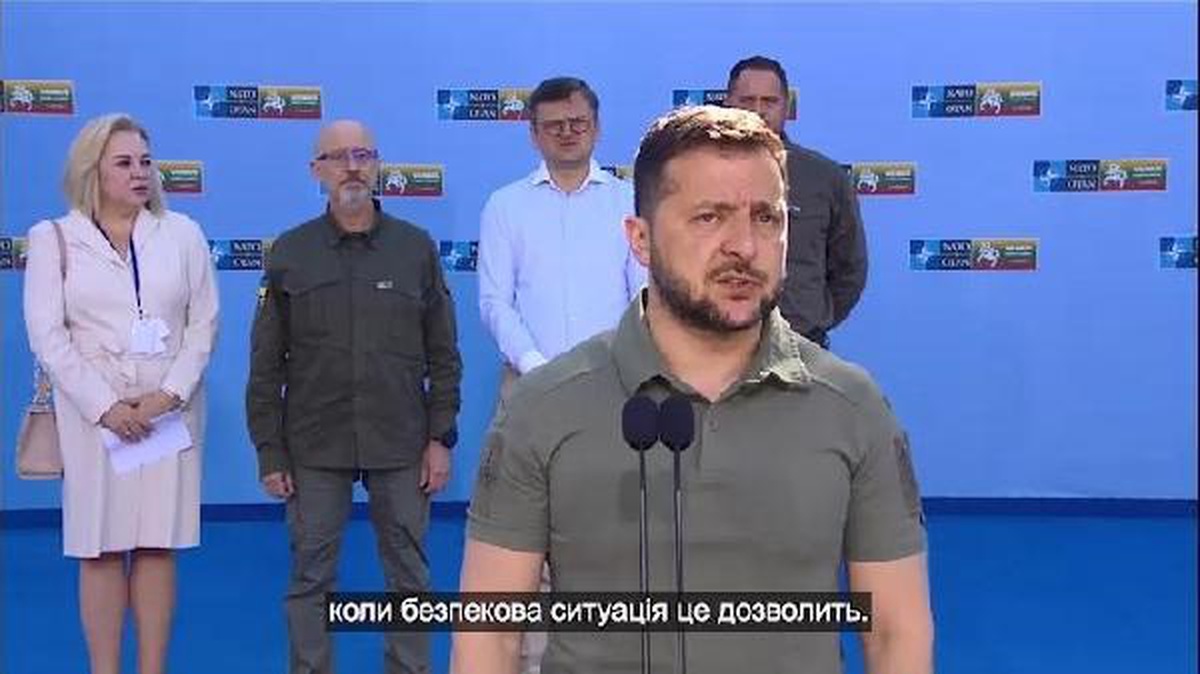 Ukrayna Devlet Başkanı Zelenski, NATO\'ya katılım daveti bekliyor