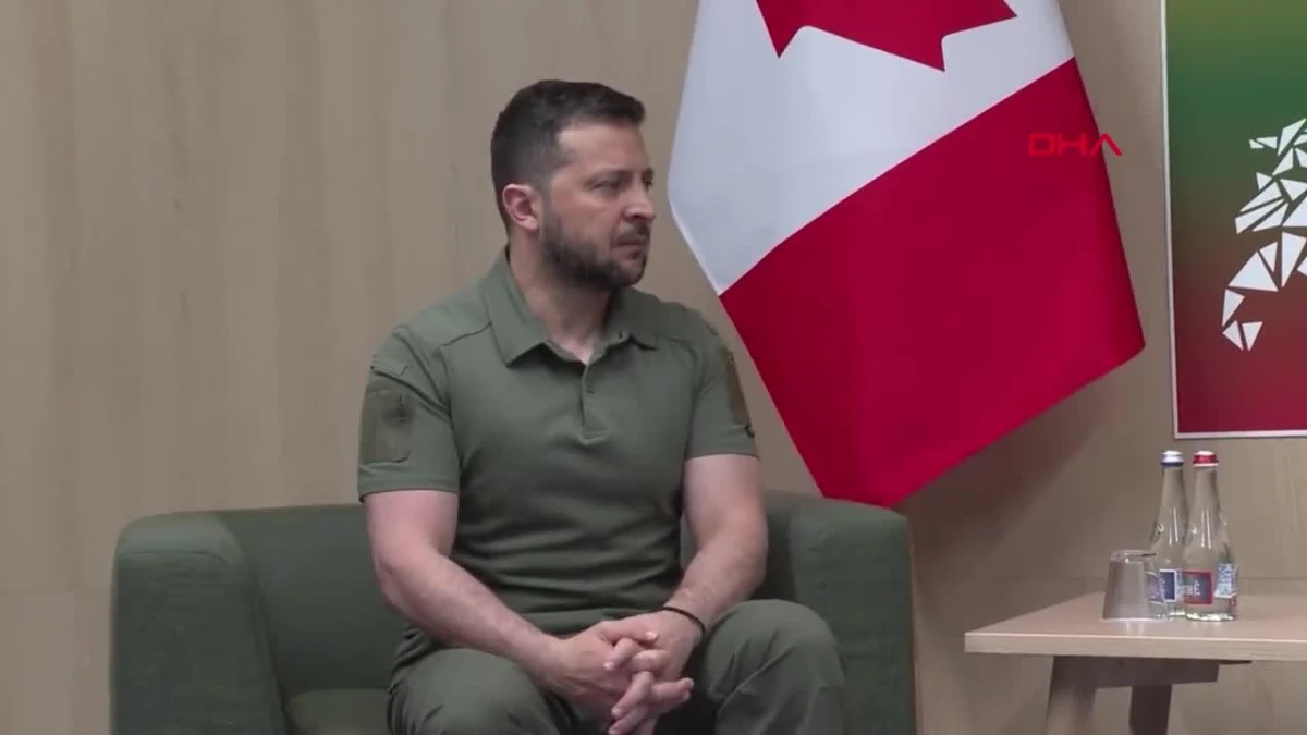 Zelenski, Kanada Başbakanı Trudeau ile görüştü