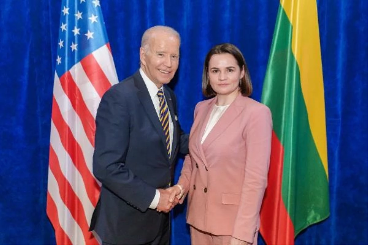 ABD Başkanı Joe Biden, Belarus muhalefet lideri Sviatlana Tsikhanouskaya ile görüştü