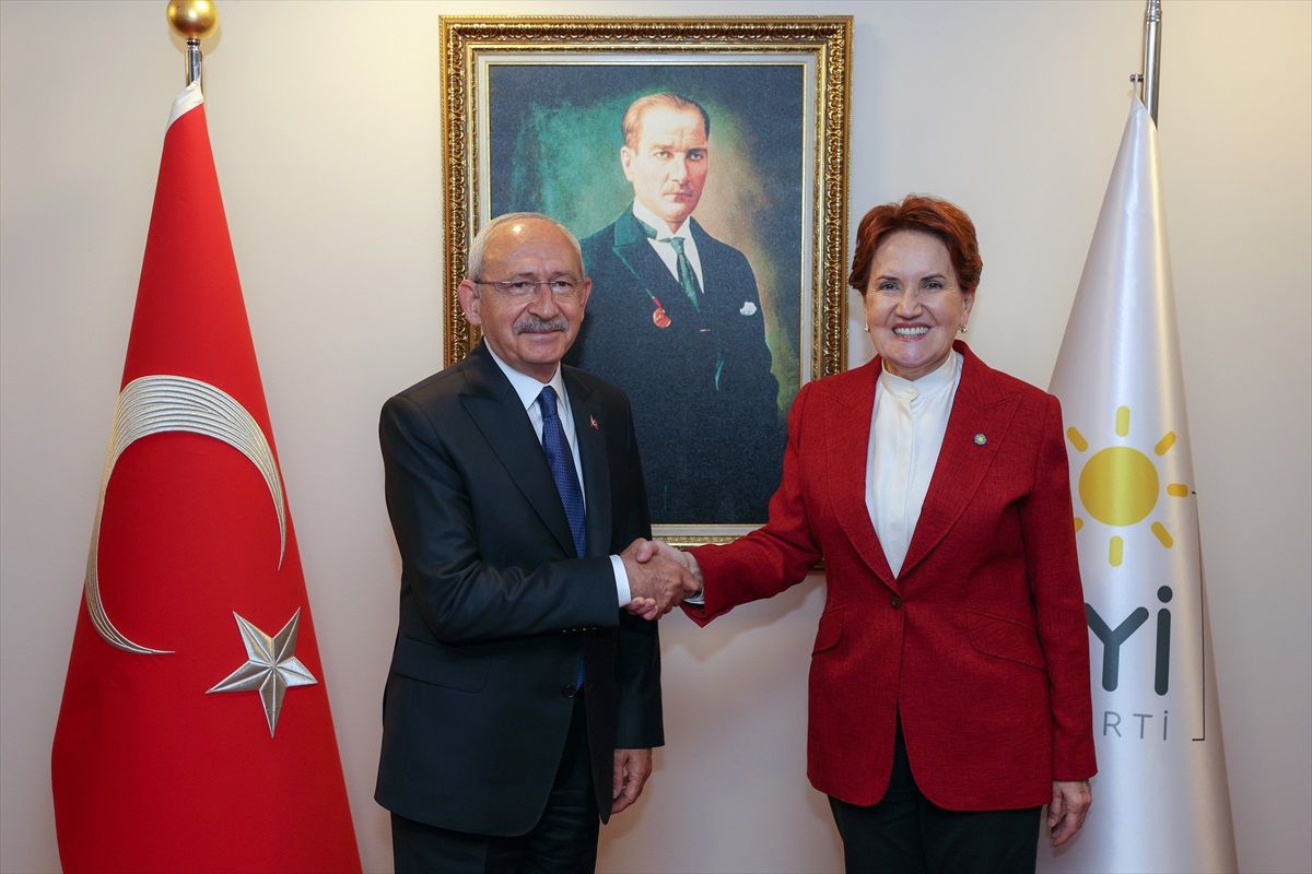 Kılıçdaroğlu, Akşener\'i ziyaret etti