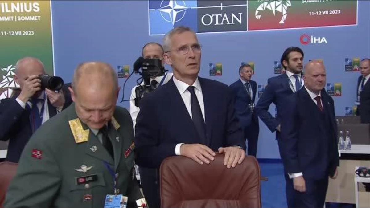 NATO liderleri Vilnius\'ta ikinci oturuma katıldı