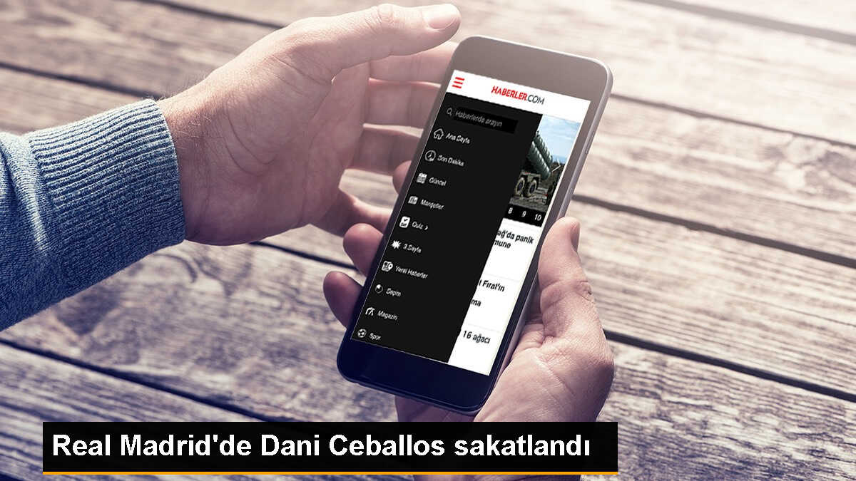 Real Madrid Futbolcusu Dani Ceballos Sakatlandı