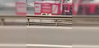 Satın Aldığı Otomobil Aynı Gün İçinde Alev Alev Yandı