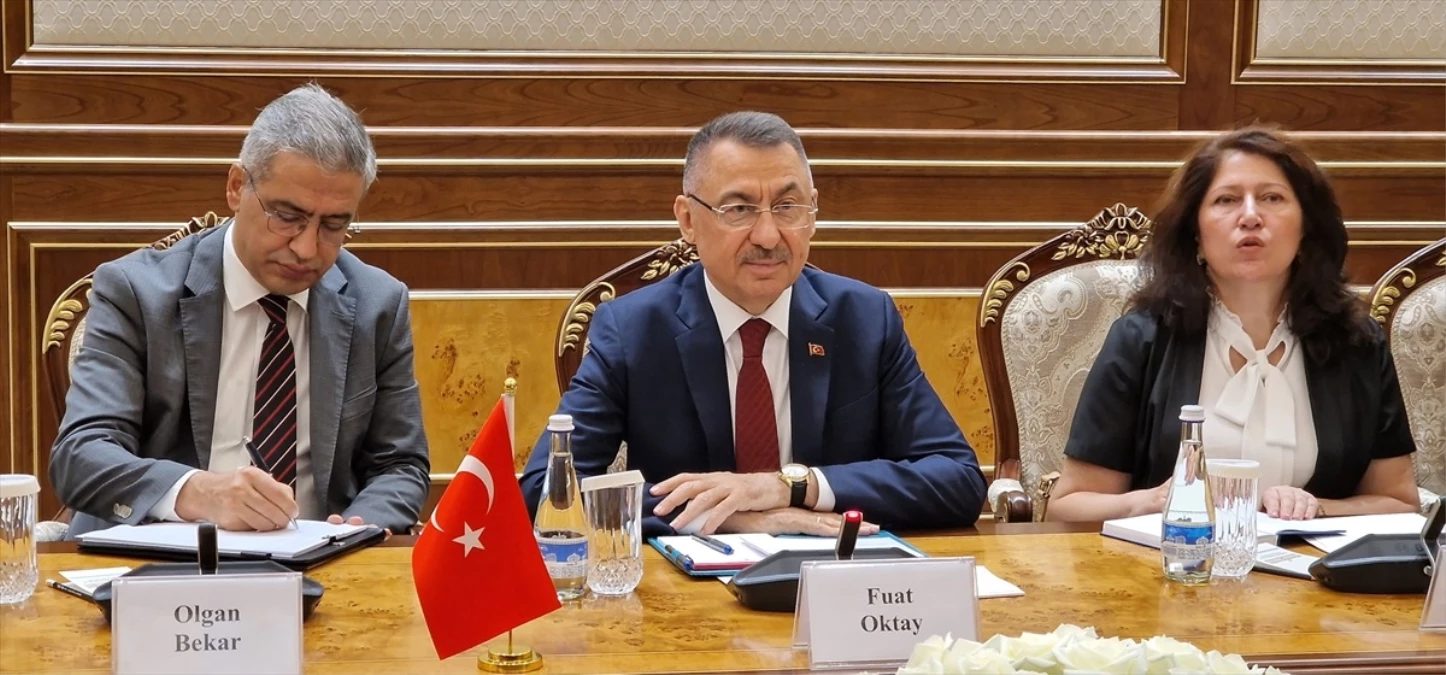 TBMM Dışişleri Komisyonu Başkanı Fuat Oktay, Özbekistan\'da Senato Başkanı ile görüştü
