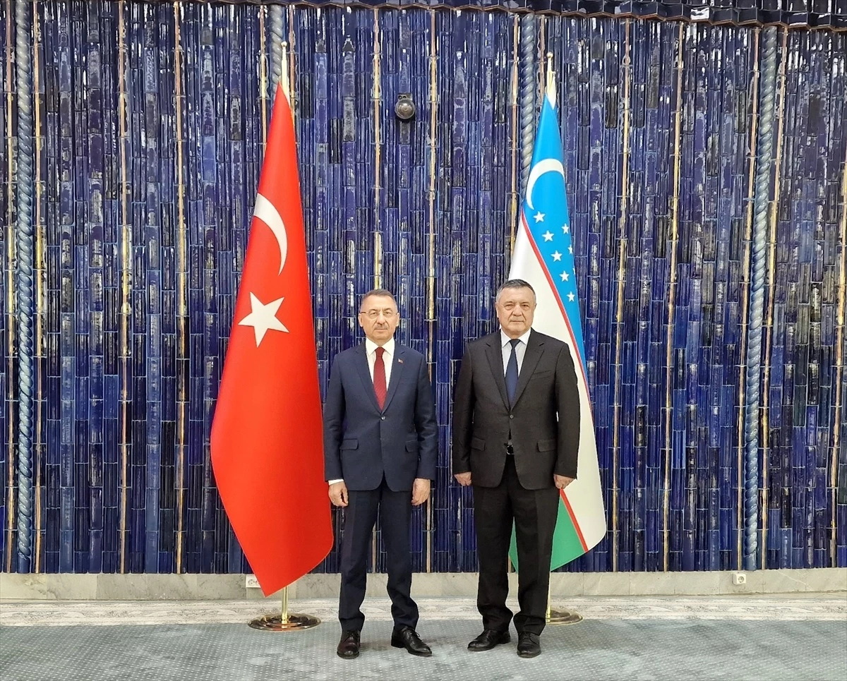 TBMM Dışişleri Komisyonu Başkanı Fuat Oktay, Özbekistan\'da Yasama Meclisi Başkanı ile görüştü