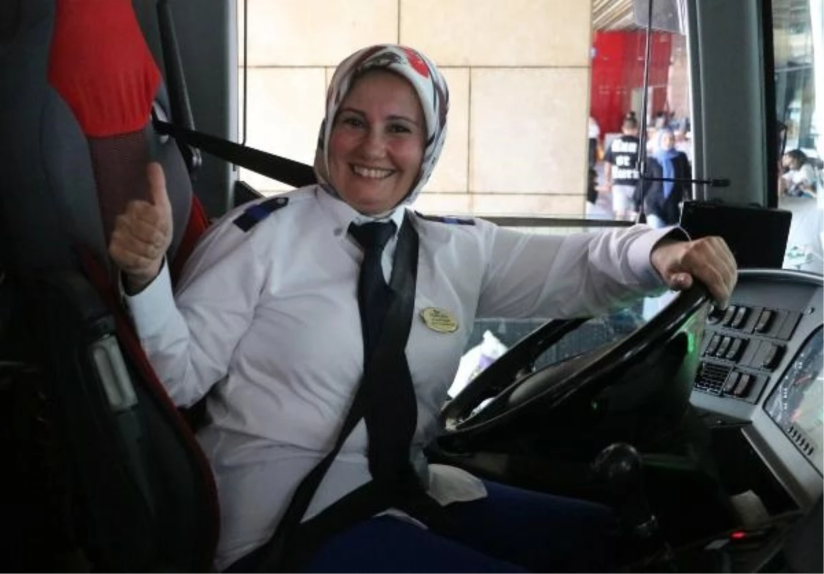 15 Temmuz kahramanı Elif Dağdelen, otobüs kaptanı oldu