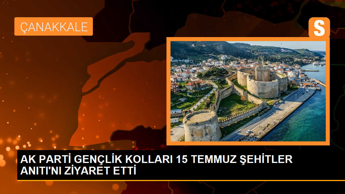 AK Parti Gençlik Kolları 15 Temmuz Şehitleri Anıtında Basın Açıklaması Yaptı