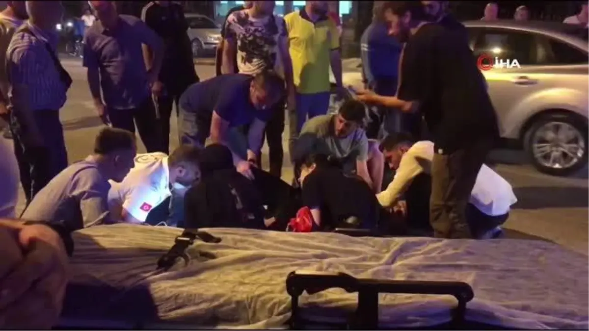 Drift atarken motosikletli gence çarpan sürücüye 22 bin lira ceza