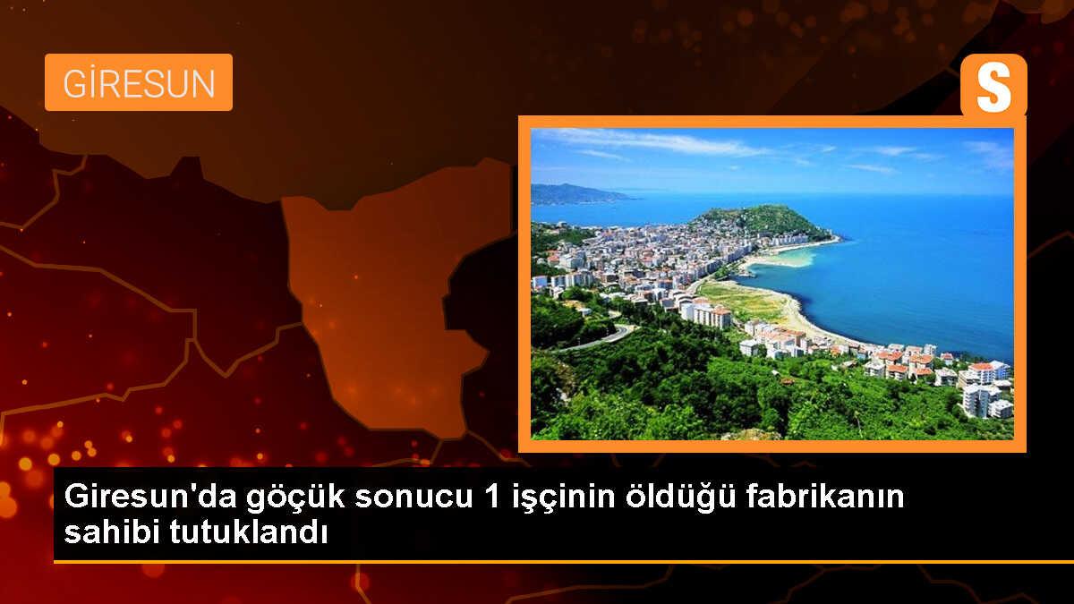 Giresun\'da fabrika çökmesi sonucu 1 işçi öldü, 2 işçi yaralandı