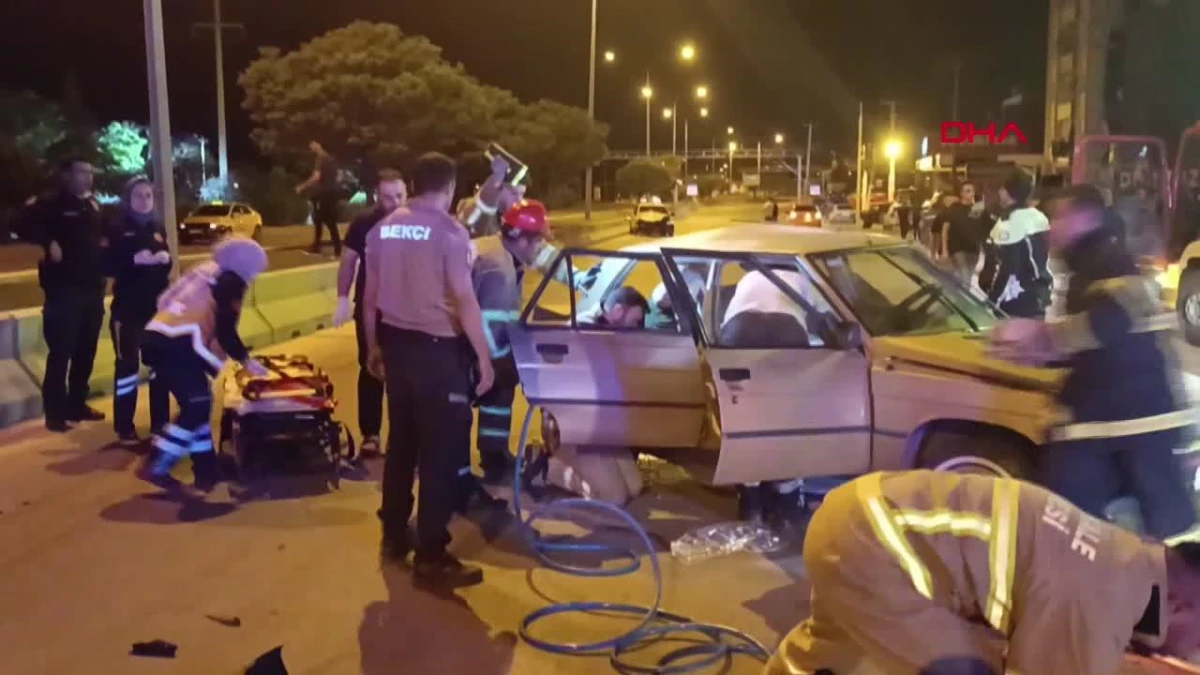 Kırıkkale\'de Otomobil Kazası: 4 Kişi Yaralandı