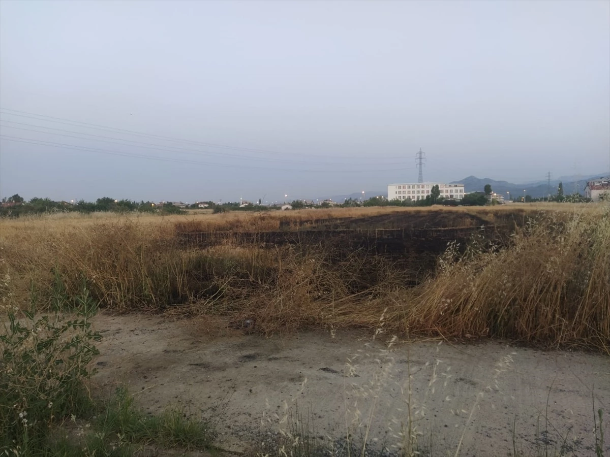 Seydişehir\'de Arpa Tarlasında Yangın: 2 Dönüm Alan Zarar Gördü