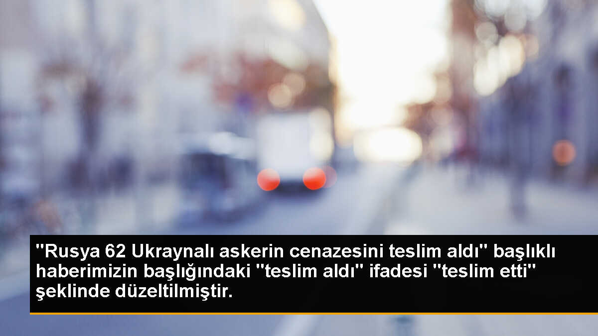 Ukrayna, Rusya tarafından ilhak edilen topraklarda ölen askerlerin cenazesini teslim aldı