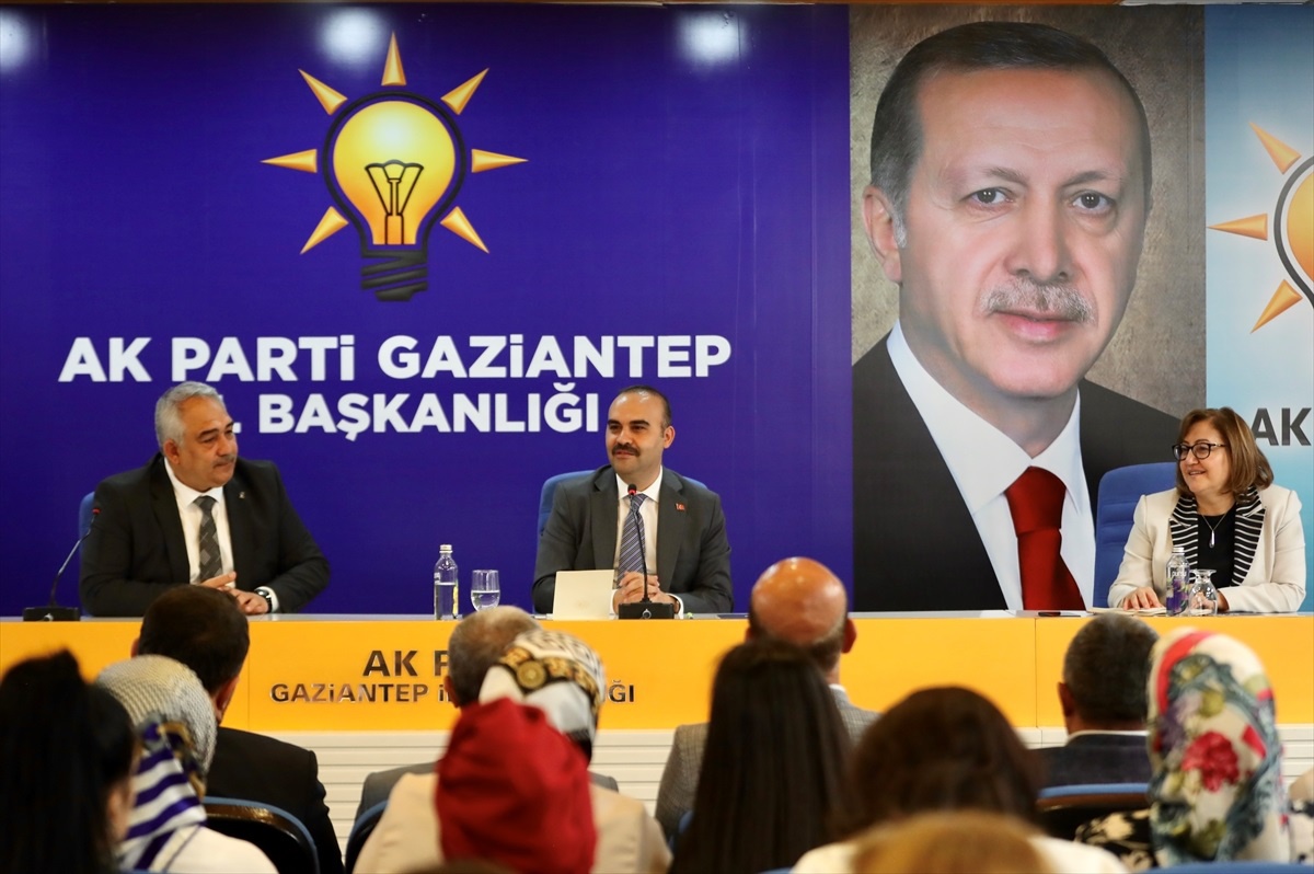 Sanayi ve Teknoloji Bakanı Mehmet Fatih Kacır, Gaziantep\'te