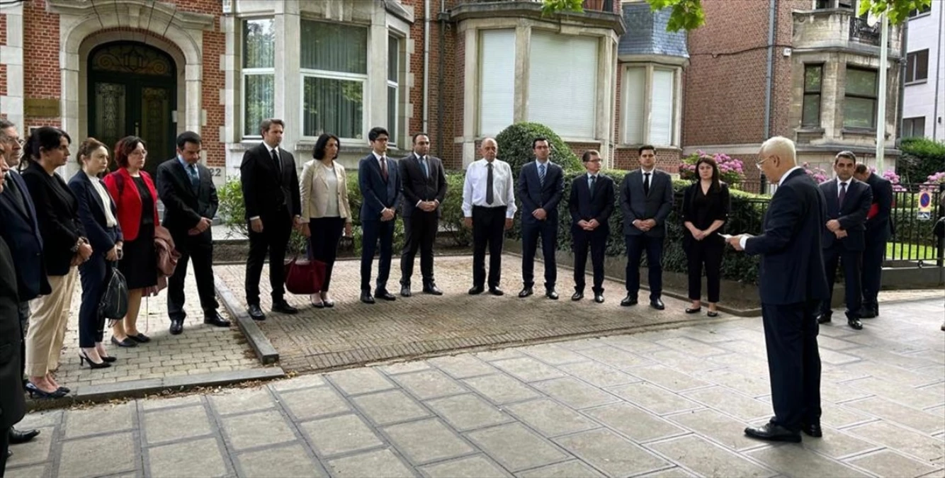 Belçika\'da Ermeni terör örgütü ASALA tarafından şehit edilen Türk diplomatı Dursun Aksoy anıldı