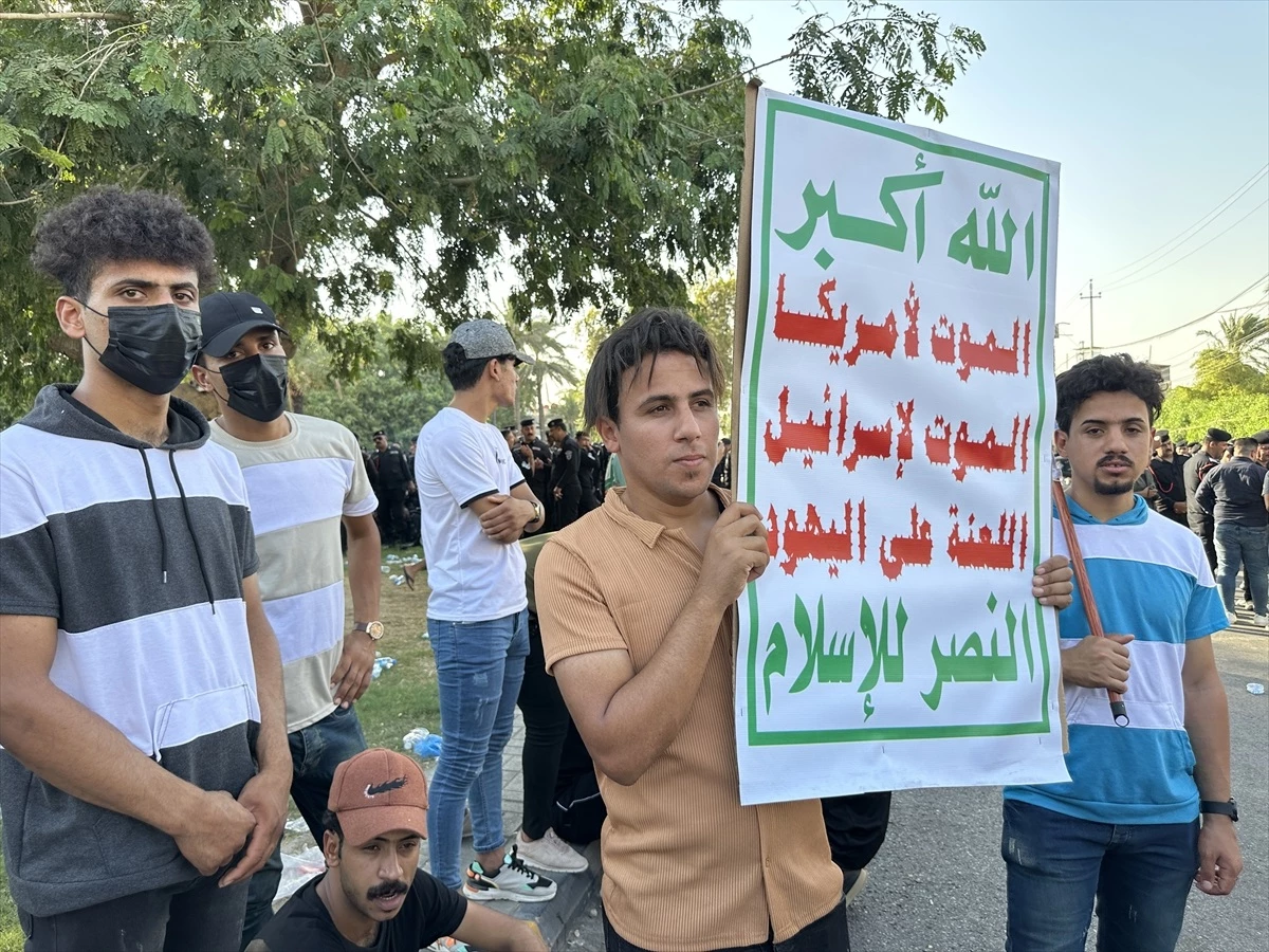 Bağdat\'ta ABD Büyükelçisi Protesto Edildi