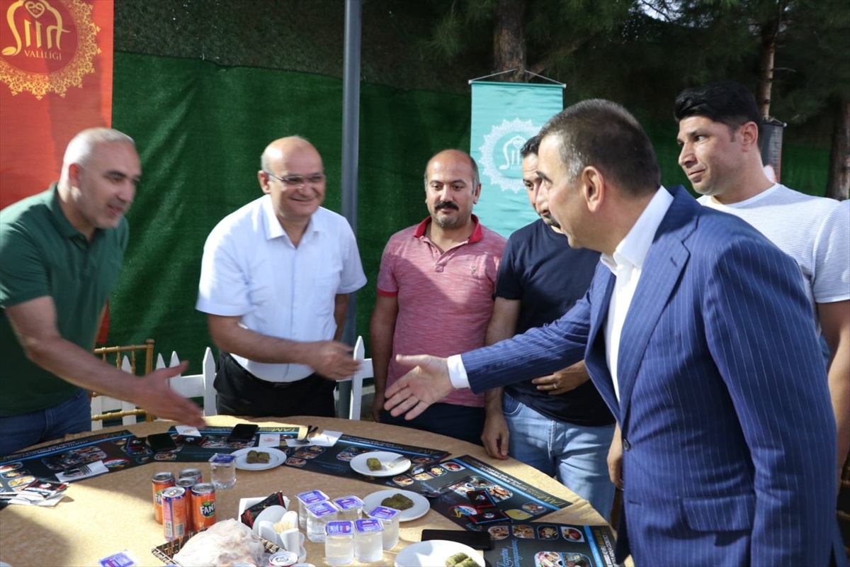 Siirt\'te Şehit Yakınları ve Gaziler Bir Araya Geldi