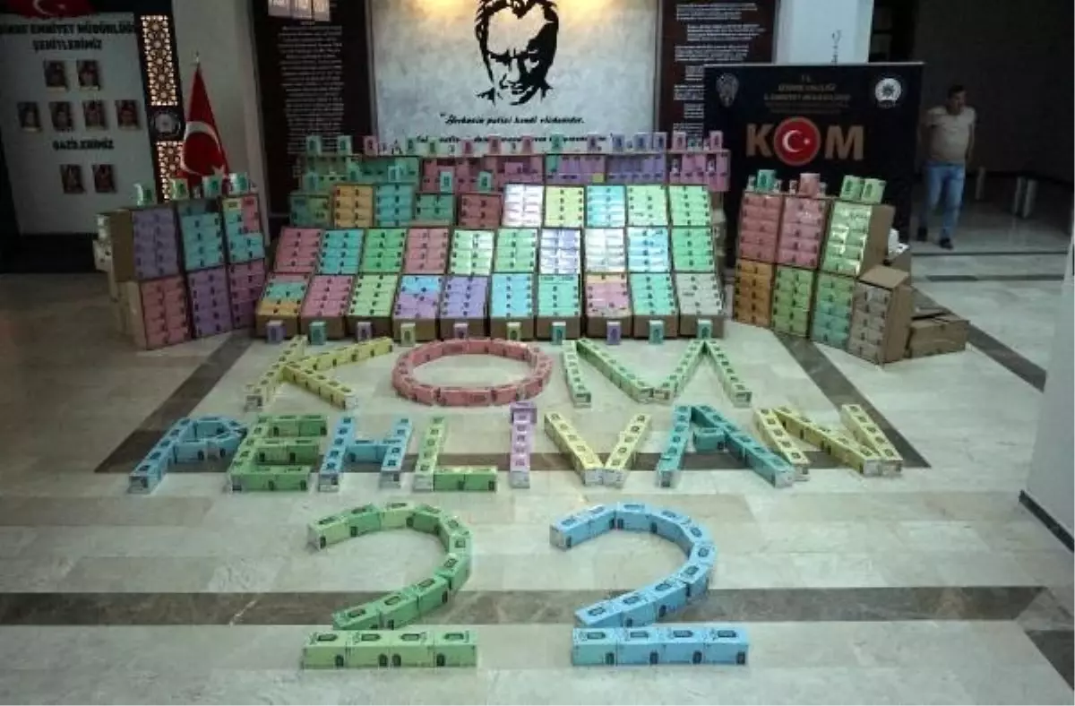 Edirne'de 15 Milyon Lira Değerinde Kaçak Elektronik Sigara Ele Geçirildi