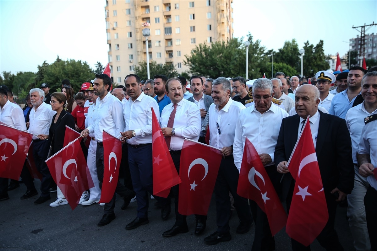 Adana ve çevre illerde 15 Temmuz Demokrasi ve Milli Birlik Günü dolayısıyla etkinlikler yapıldı