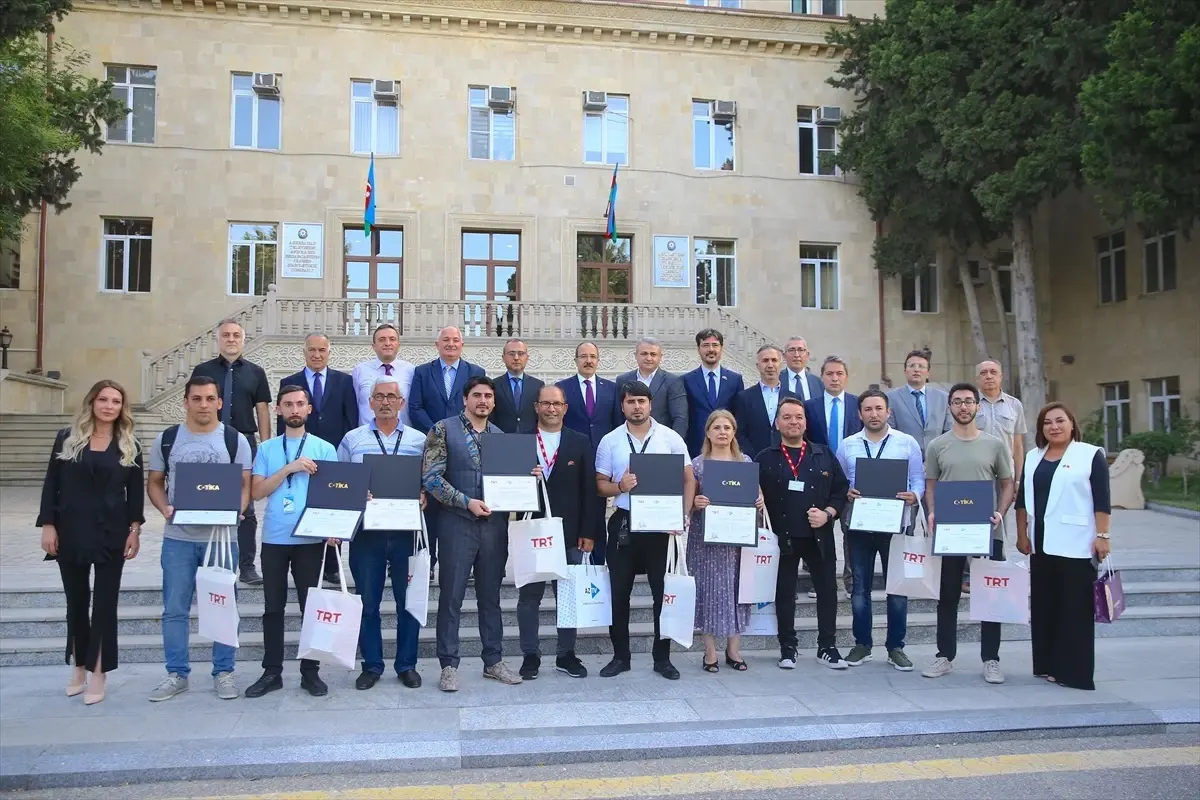 TİKA ve TRT, Azerbaycan Devlet Televizyonunun arşivini dijitalleştirme çalışmalarına destek verdi