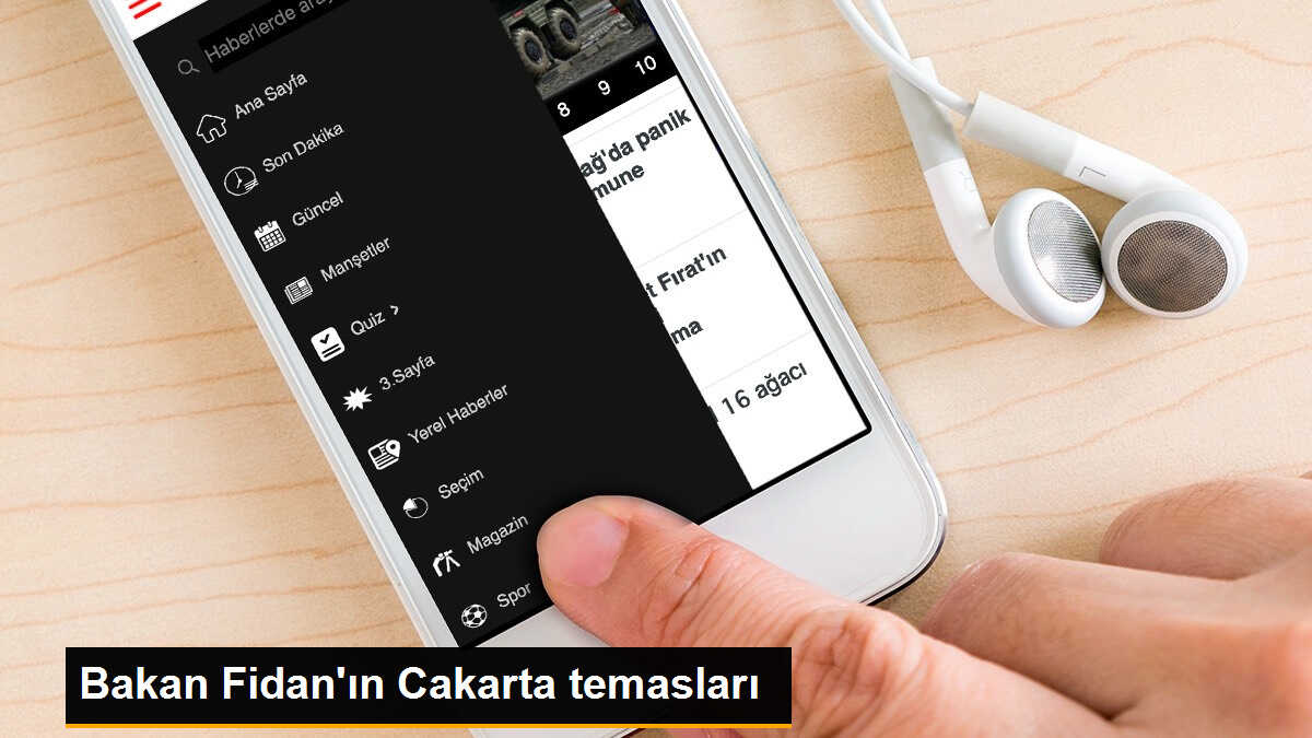Bakan Fidan\'ın Cakarta temasları
