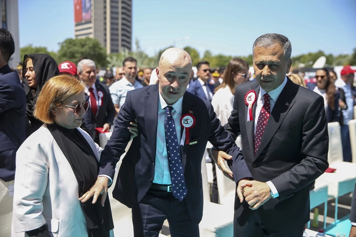 Bakan Yerlikaya, Ankara Emniyet Müdürlüğü\'ndeki 15 Temmuz anma programına katıldı Açıklaması
