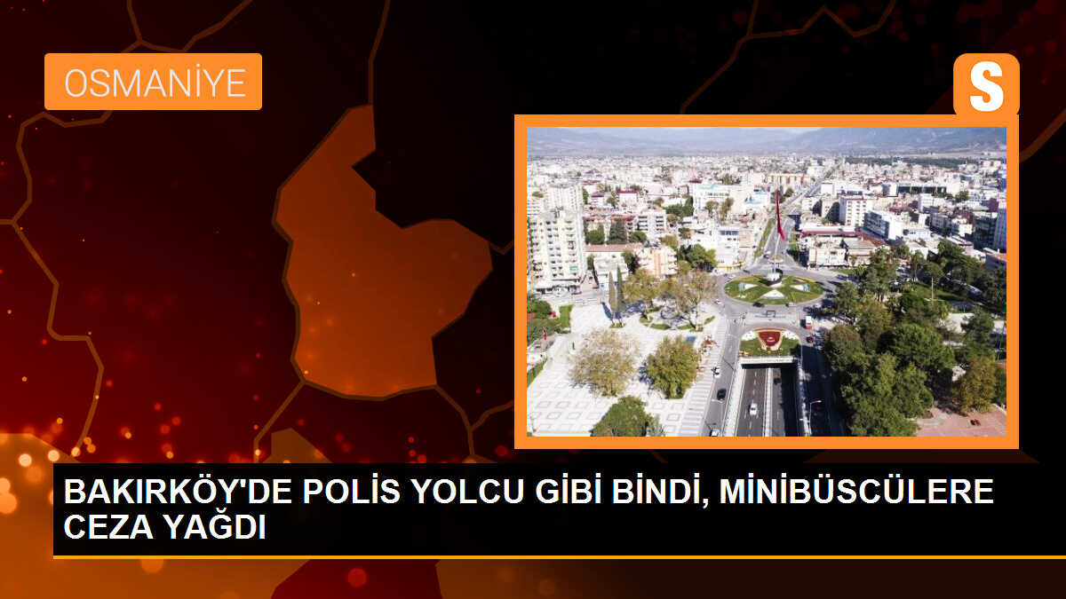 Bakırköy\'de Minibüs Şoförlerine Denetimlerde Cezalar Kesildi