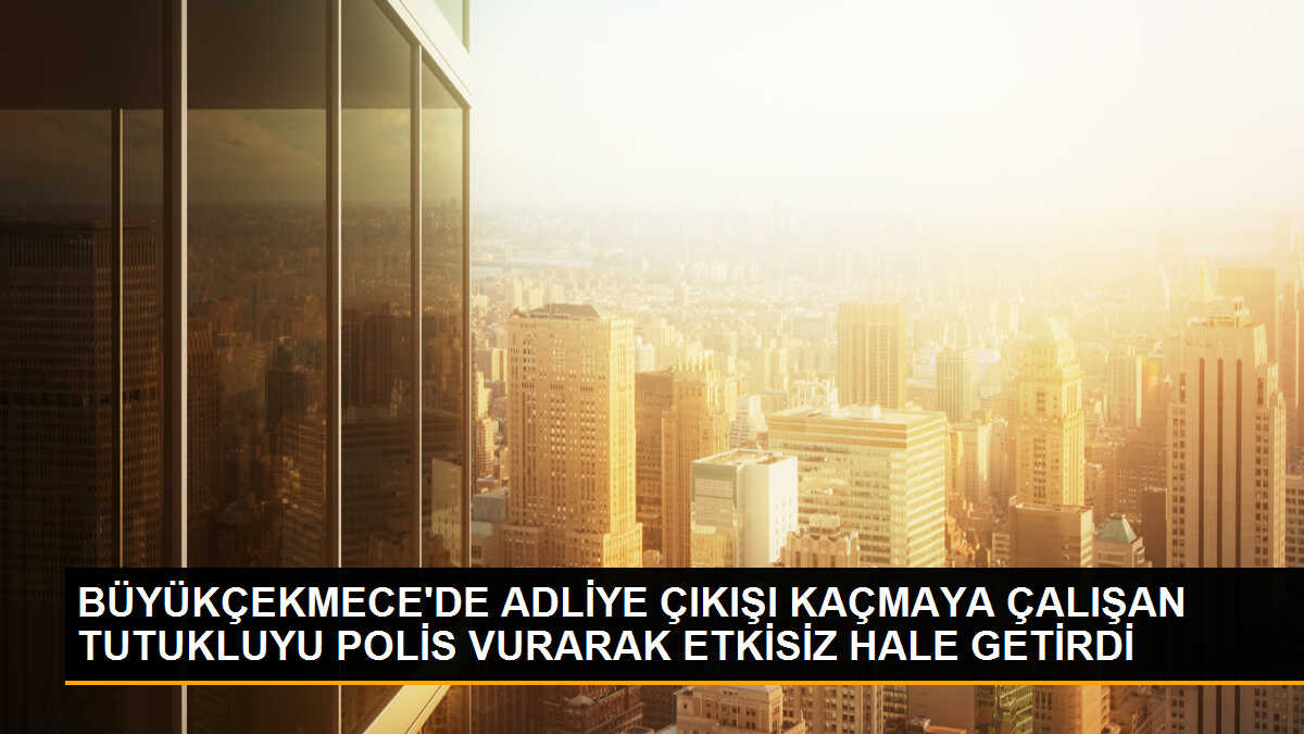 Büyükçekmece\'de Tutuklanma Kararı Verilen Kişi Polis Tarafından Vuruldu