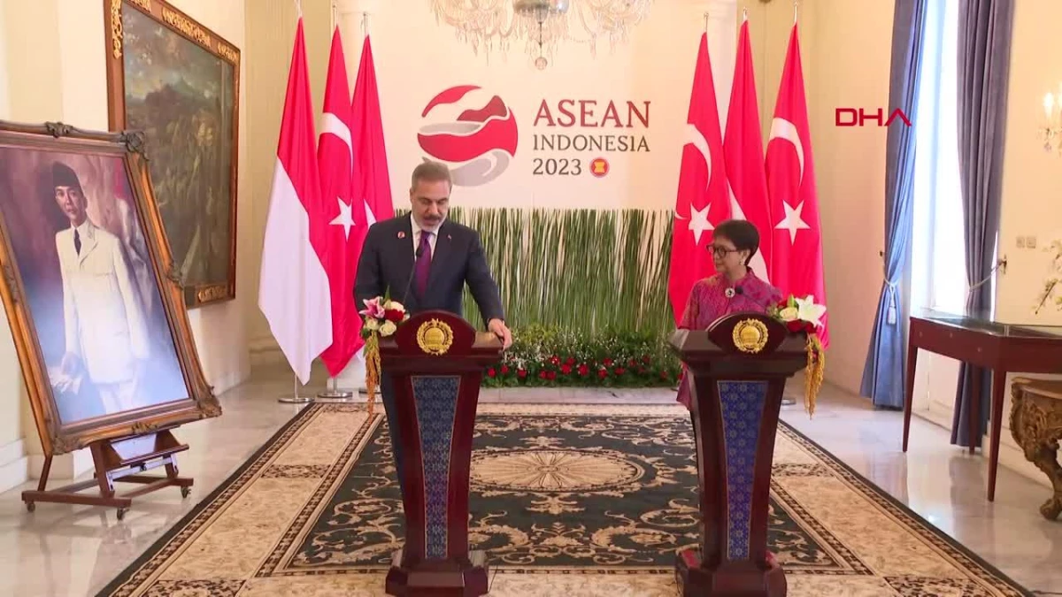 Dışişleri Bakanı Hakan Fidan, Endonezya\'da ASEAN Dışişleri Bakanları Toplantısı\'na katıldı