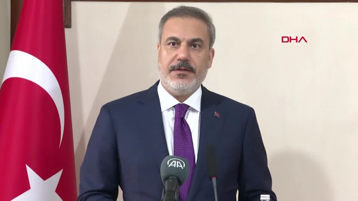 Dışişleri Bakanı Hakan Fidan, 15 Temmuz Anma Töreni\'nde konuştu