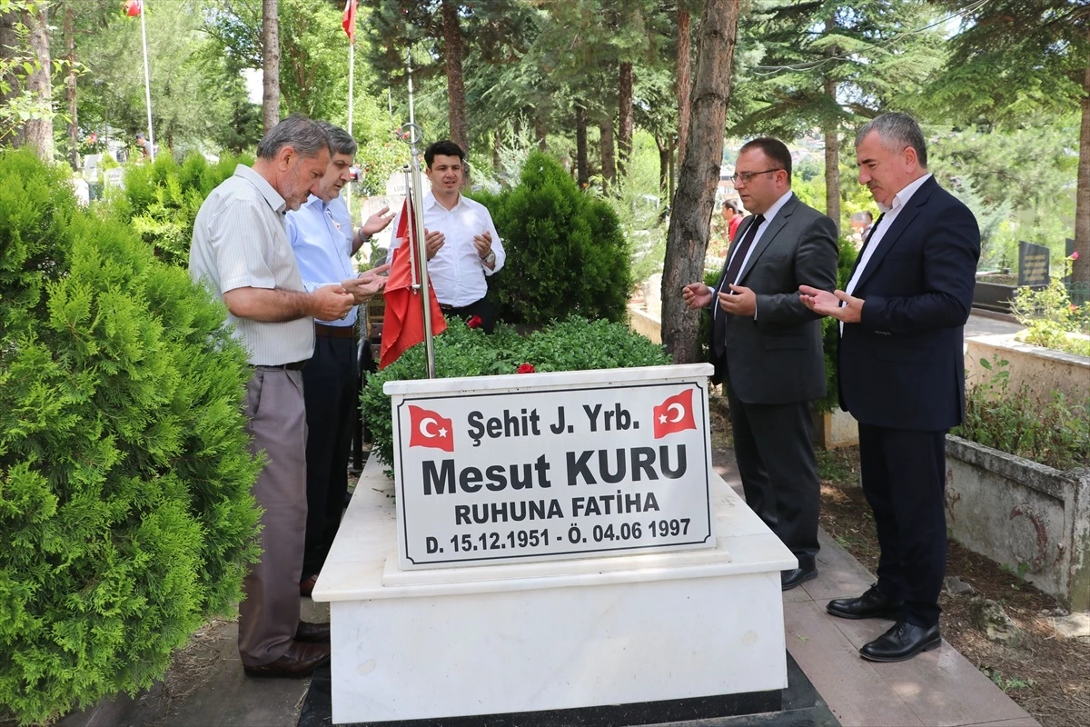 15 Temmuz Demokrasi ve Milli Birlik Günü\'nde Samsun Havza\'da şehitler için mevlit okutuldu