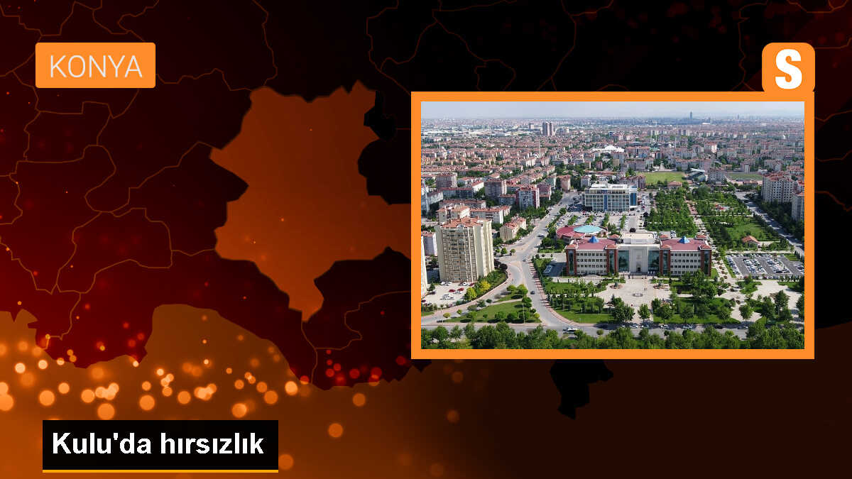 Konya\'nın Kulu ilçesinde inşaattan demir çalan zanlı yakalandı