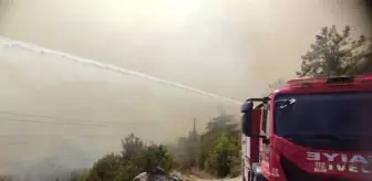 Osmaniye'deki Yangına Havadan ve Karadan Müdahale Devam Ediyor