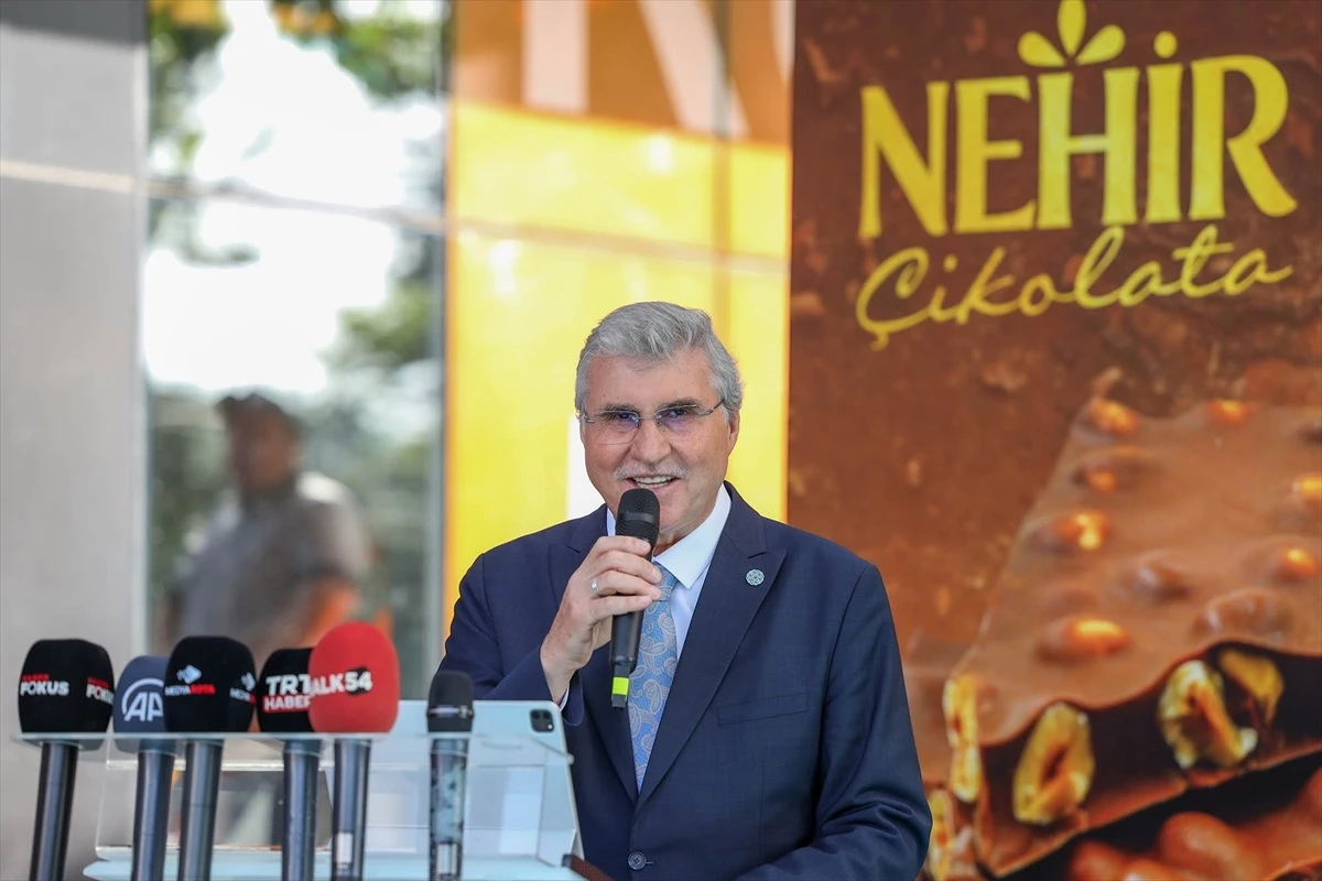 Sakarya Büyükşehir Belediyesi Nehir Çikolata\'nın açılışını gerçekleştirdi