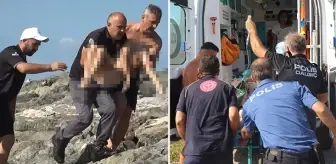 Samsun'da 4'ü çocuk 5 kişi denizde boğulma tehlikesi geçirdi