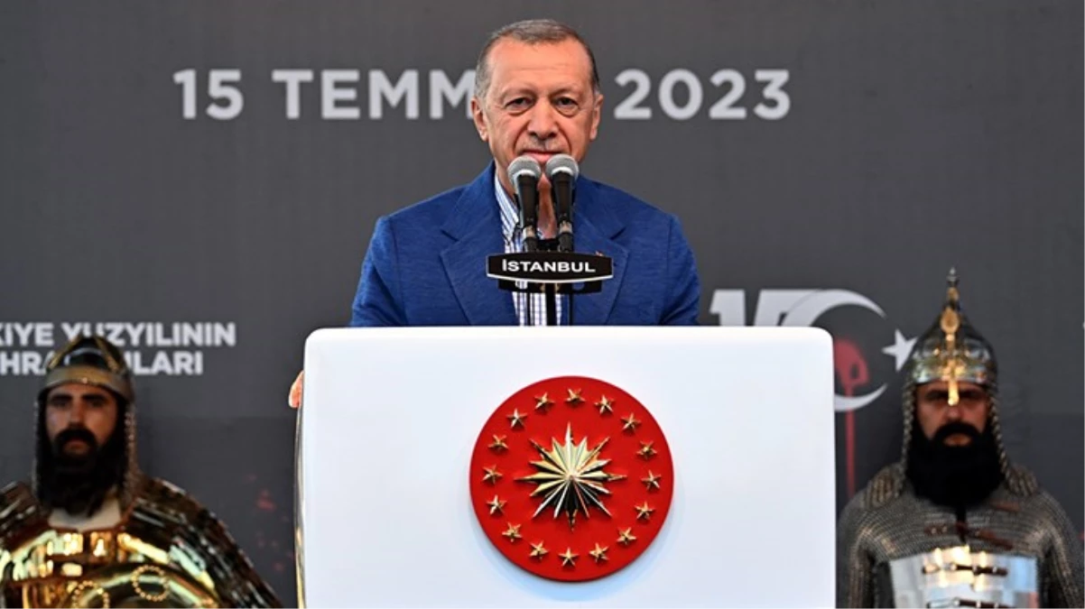15 Temmuz anma töreninde konuşan Cumhurbaşkanı Erdoğan: 15 Temmuz\'un değil üzerinden 7 yıl, 70 yıl geçse de unutulmasına izin vermeyeceğiz