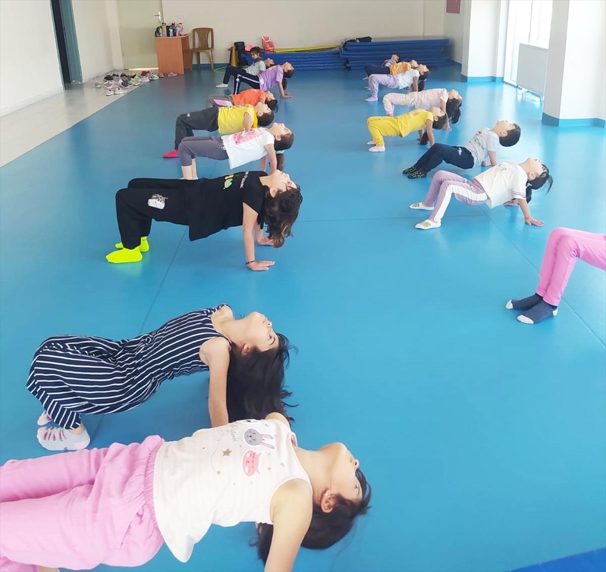 Yozgat\'ta Anne ve Çocuklar İçin Yaz Spor Okulu Projesi