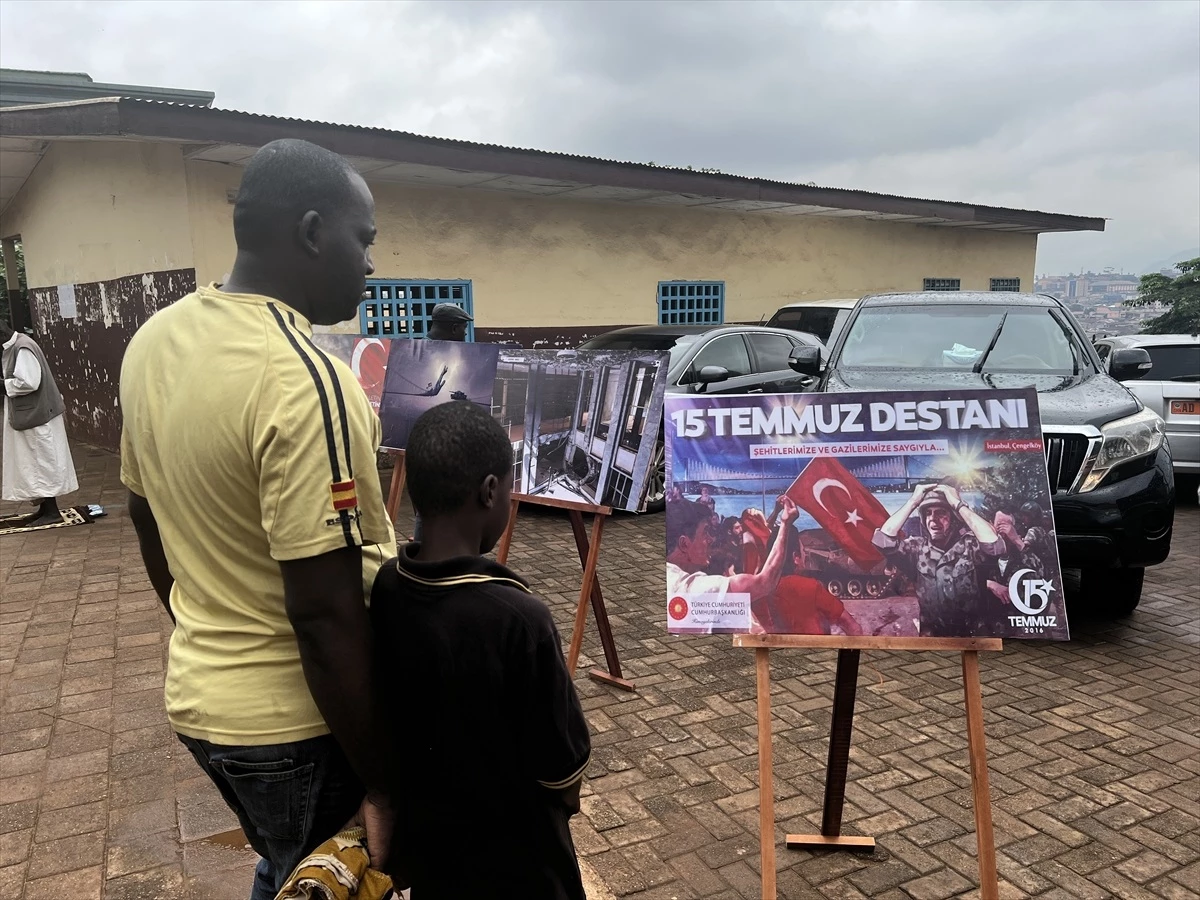TİKA, Kamerun\'da 15 Temmuz Demokrasi ve Milli Birlik Günü için fotoğraf sergisi düzenledi