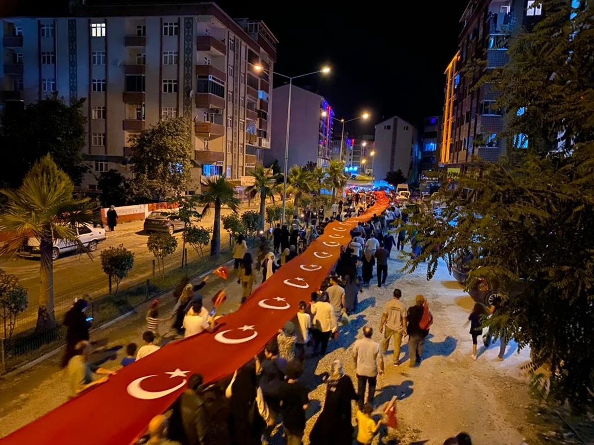 Sinop\'ta 15 Temmuz Demokrasi ve Milli Birlik Günü Programları Düzenlendi