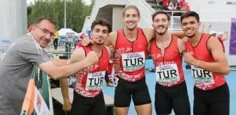 Türk 4x400 bayrak takımı Avrupa ikincisi oldu